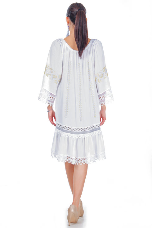 Rochie vascoza cu broderie freeshipping - Liza Panait Online Boutique
